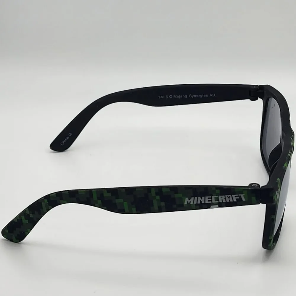 Minecraft Green & Black Sunglasses